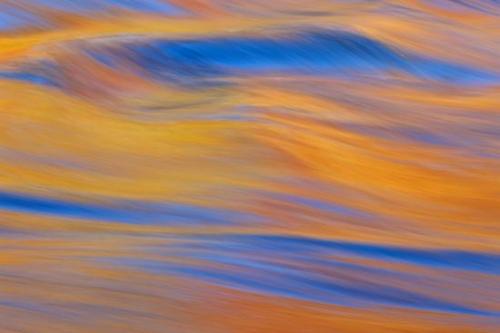 Gold;Abstraction;Streaming;Cumberland Plateau;reflection;Yellow;Big South Fork National Recreation Area;reflections;Rapids;Patterns;Abstract;Mirror;water;Blue;Abstracts;flowing;flow;river;Orange;Stream